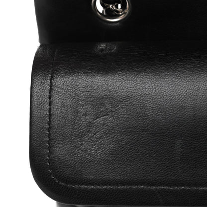 Chanel Lambskin Quilted Medium Double Flap Black 21 of 32