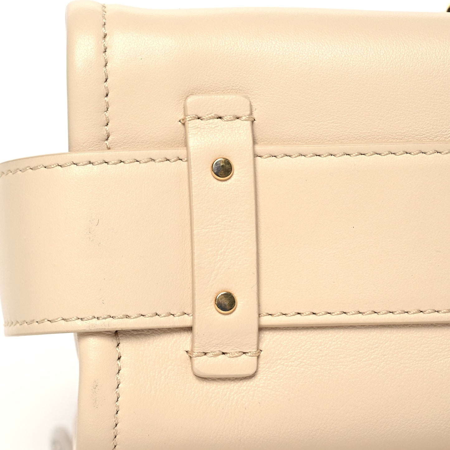 Calfskin Mini Tess Day Bag Sweet Beige