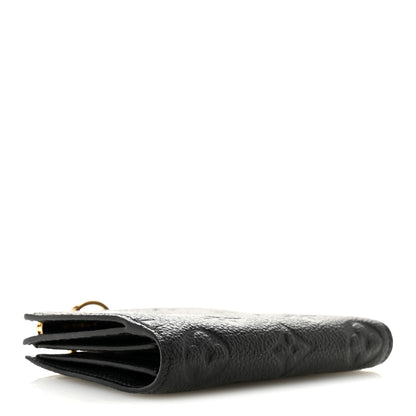 Louis Vuitton Empreinte Lisa Wallet  Black 4 of 9