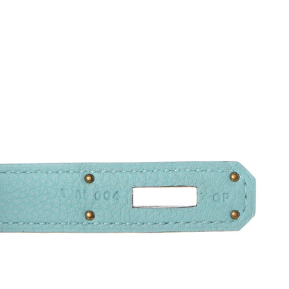 Hermes Togo Birkin 30 Bleu Atoll 14 of 33
