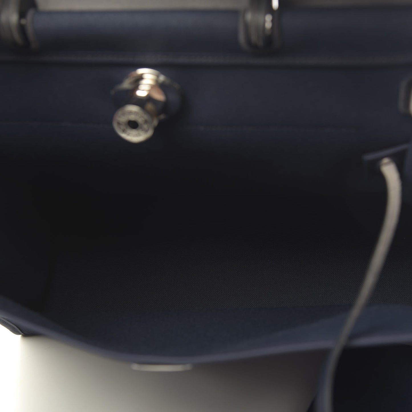 Toile Vache Calfskin Herbag Zip 39 GM Bleu Indigo