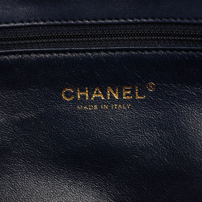 Chanel Lambskin Misia Camera Case Flap Navy Blue 3 of 13