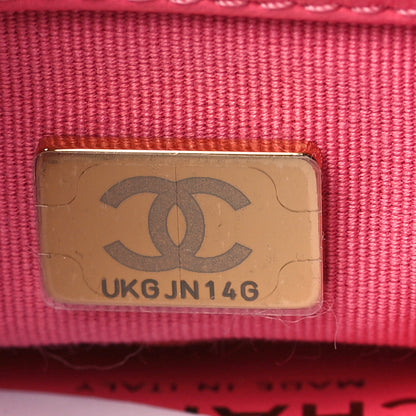 Chanel Lambskin Plexiglass Quilted Coco Love Mini Flap Pink 7 of 9