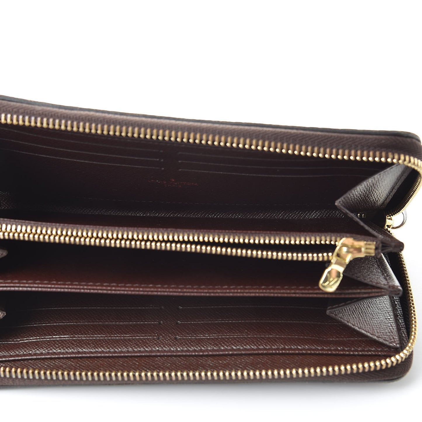 Damier Ebene Zippy Wallet