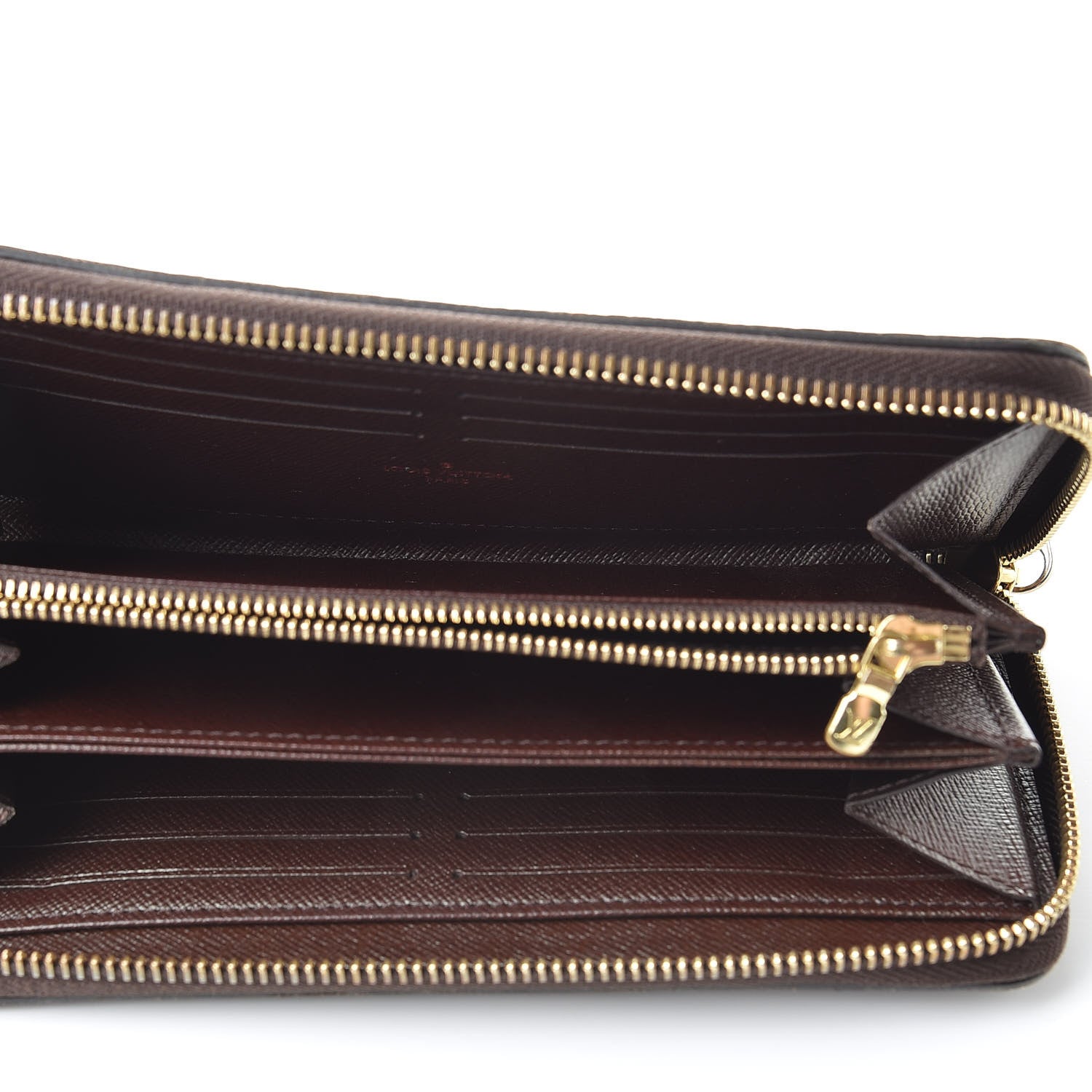 Louis Vuitton Damier Ebene Zippy Wallet 5 of 11