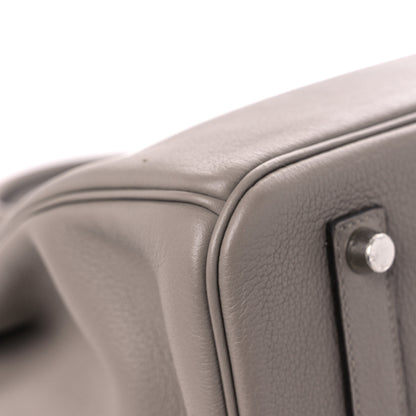 Hermes Taurillon Novillo Birkin 35 Gris Asphalte 10 of 12