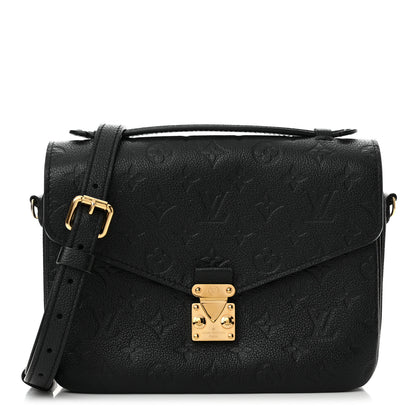 Louis Vuitton Empreinte Pochette Metis Black 1 of 14