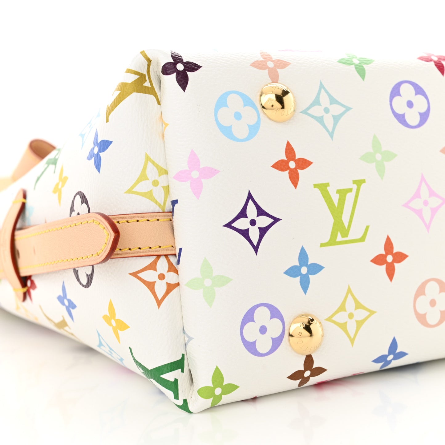 LV X TM Monogram Multicolor CarryAll PM White