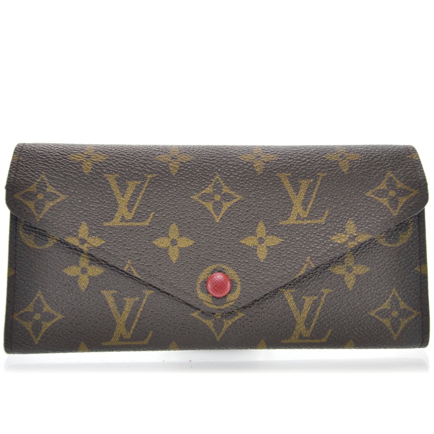 Monogram Josephine Wallet Red