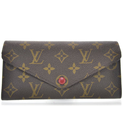 Louis Vuitton Monogram Josephine Wallet Red 1 of 7