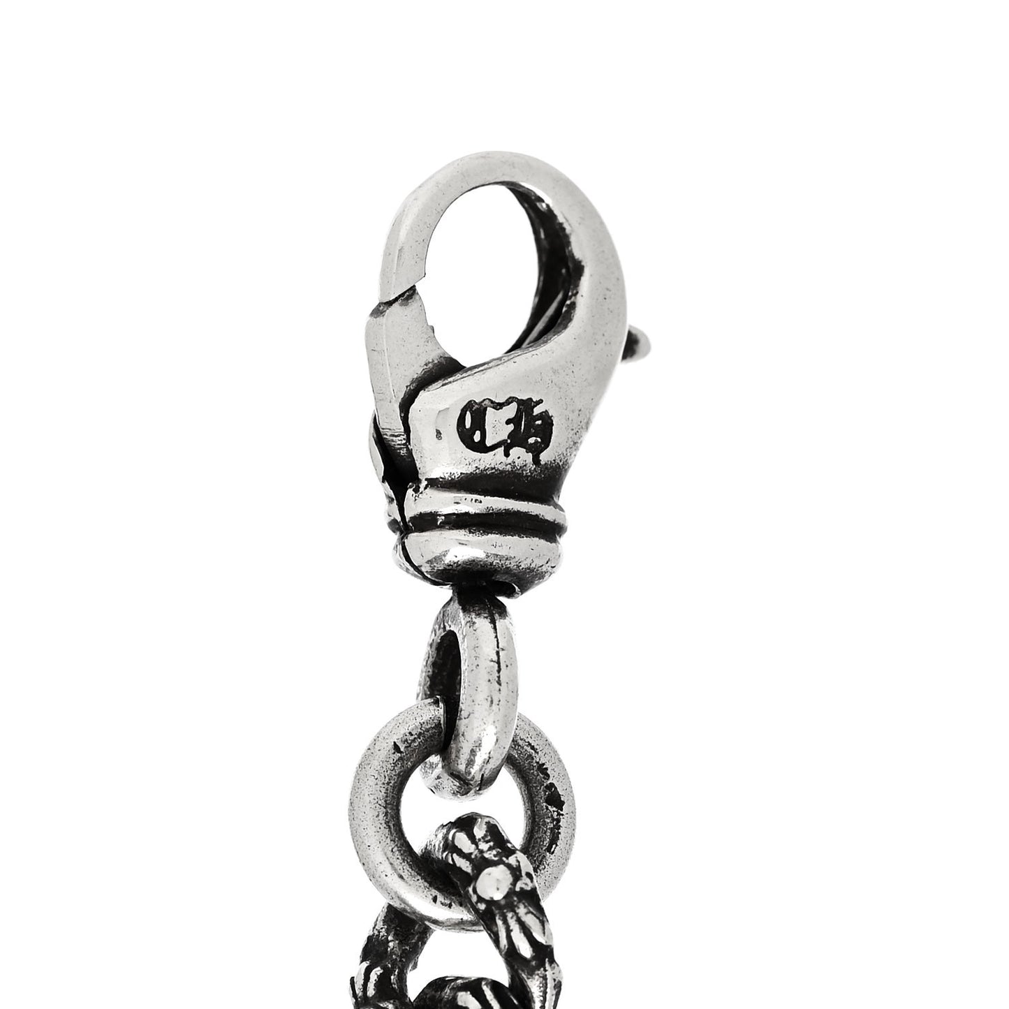 Sterling Silver Mini Extra Fancy Link Bracelet