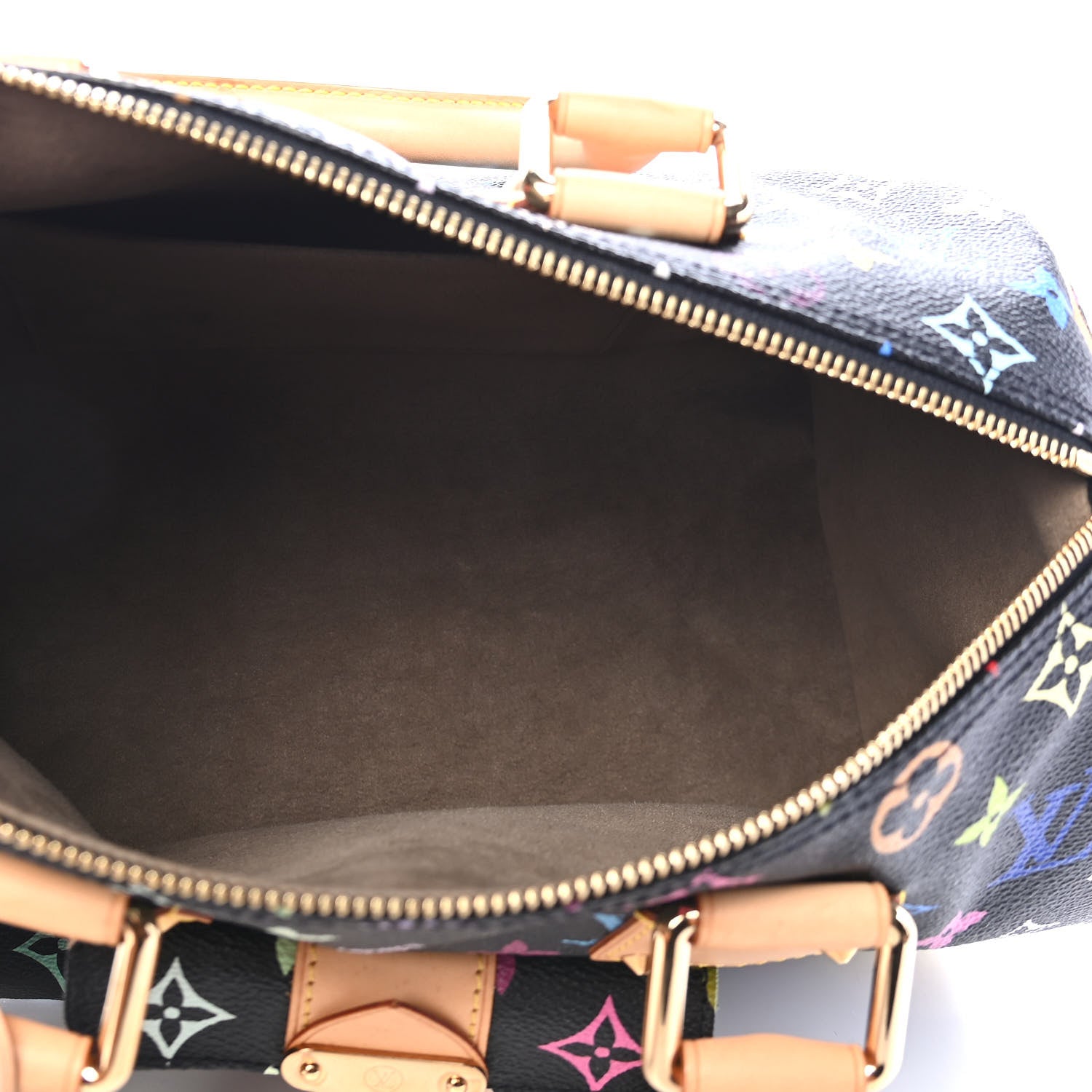 Louis Vuitton Monogram Multicolor Speedy 30 Black 5 of 8