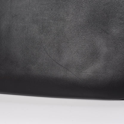 Chanel Lambskin Quilted CC Unchained Clutch Black 10 of 10
