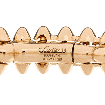 Cartier 18K Pink Gold Small Clash De Cartier Bracelet 14 3 of 4