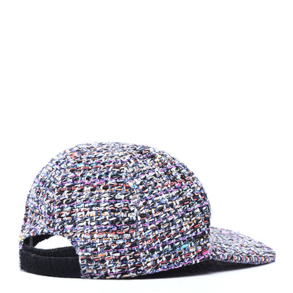 Chanel Tweed Cap Hat Multicolor 4 of 8