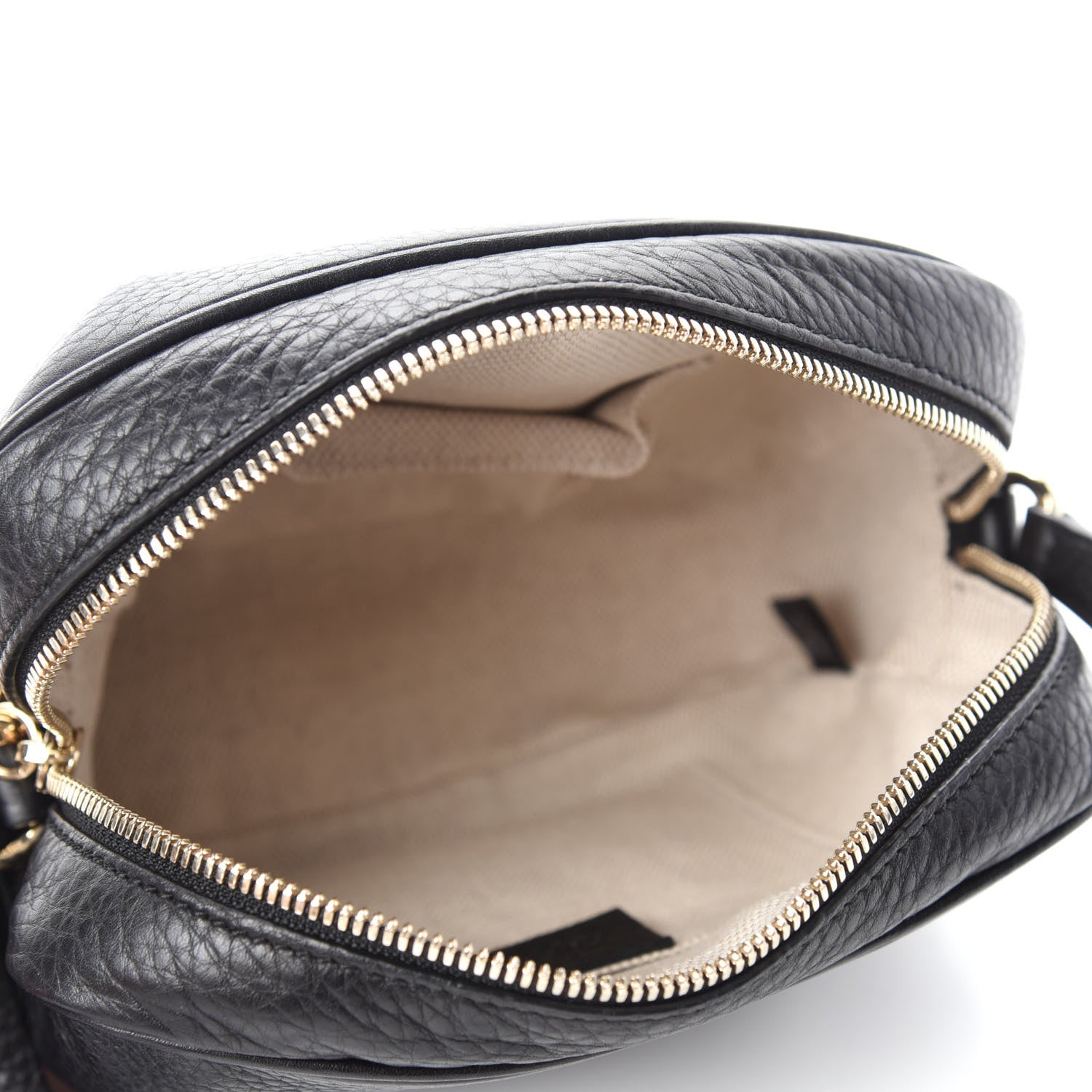 Gucci Pebbled Calfskin Small Soho Disco Bag Black 5 of 13
