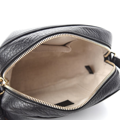 Gucci Pebbled Calfskin Small Soho Disco Bag Black 5 of 13