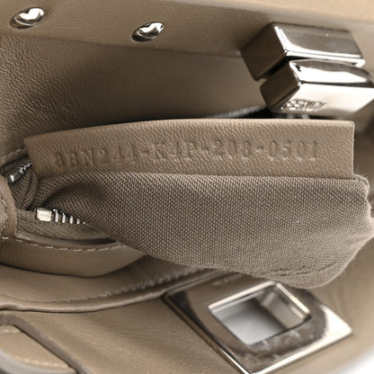Fendi Nappa Mini Peekaboo Iconic Satchel Tortora 8 of 15