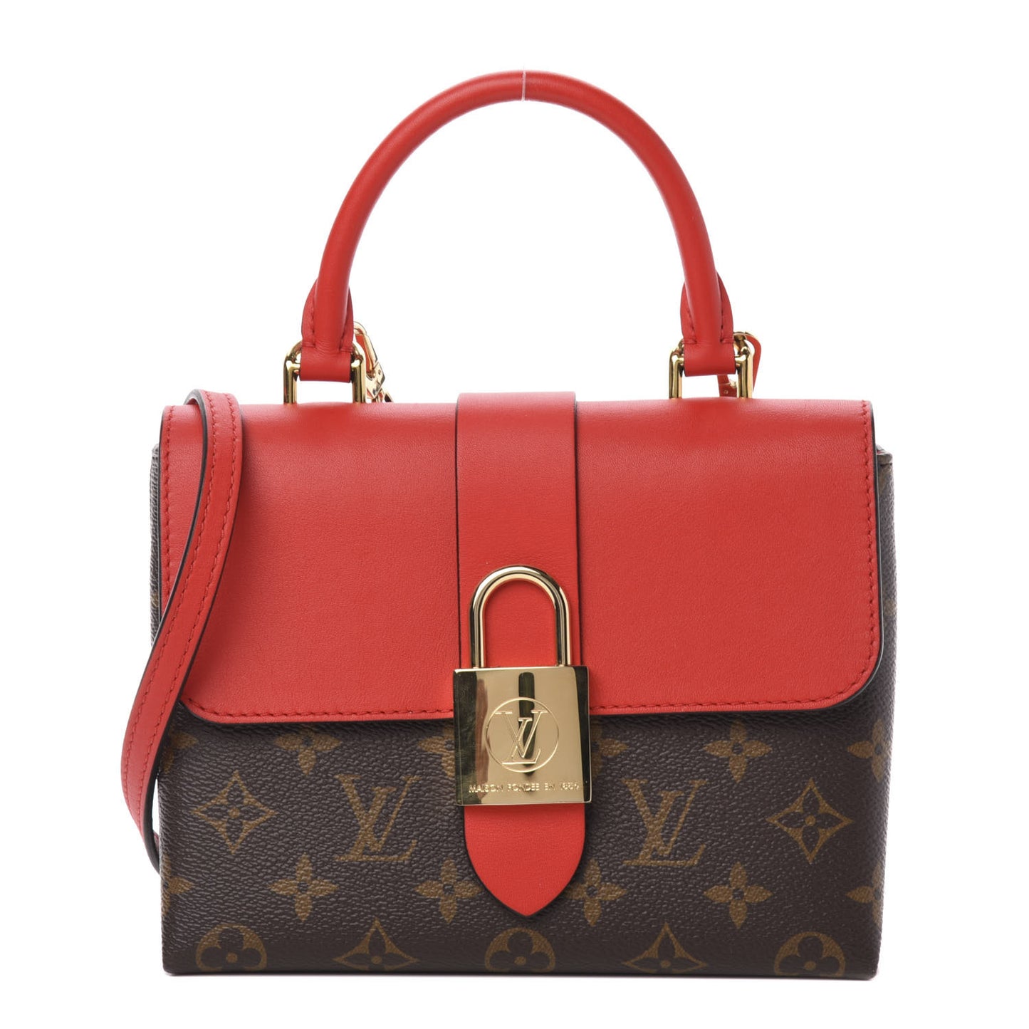 Monogram Locky BB Coquelicot