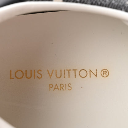 Louis Vuitton Denim Monogram Time Out Sneakers 39 8 of 12