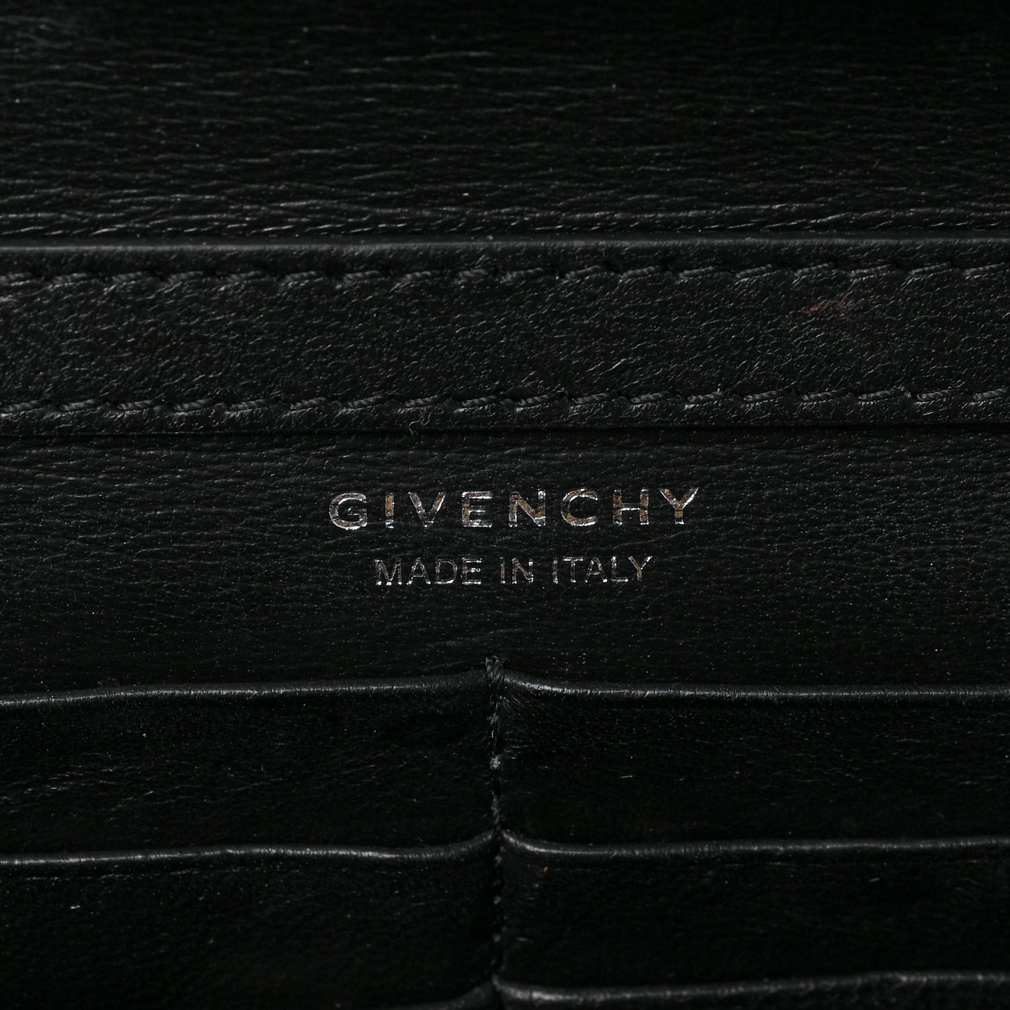 Box Calfskin 4G Wallet on Chain Black