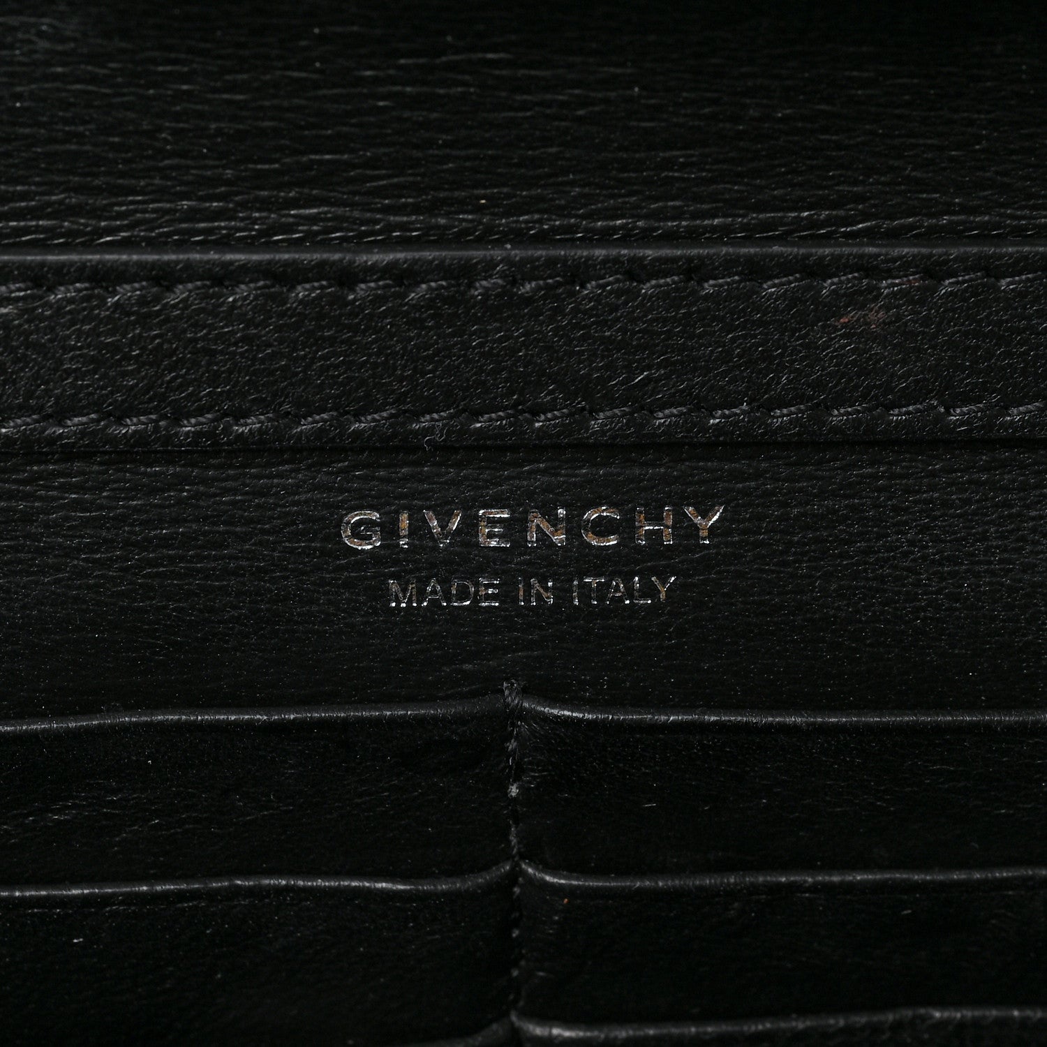 Givenchy Box Calfskin 4G Wallet on Chain Black 6 of 8