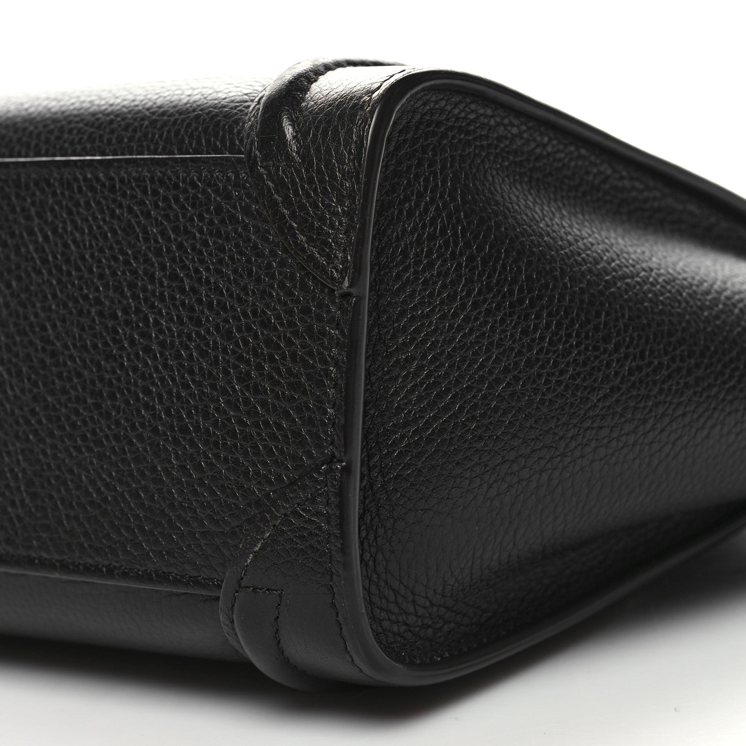 Celine Smooth Calfskin Nano Luggage Black 9 of 10