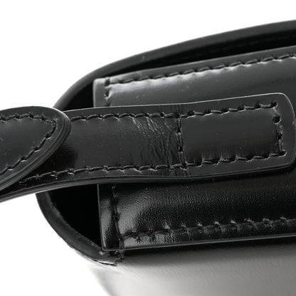 Celine Shiny Calfskin Triomphe Shoulder Bag Black 13 of 15