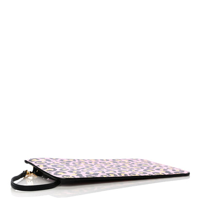 Louis Vuitton Monogram Giant Wild At Heart Neverfull MM Pochette Black 4 of 9