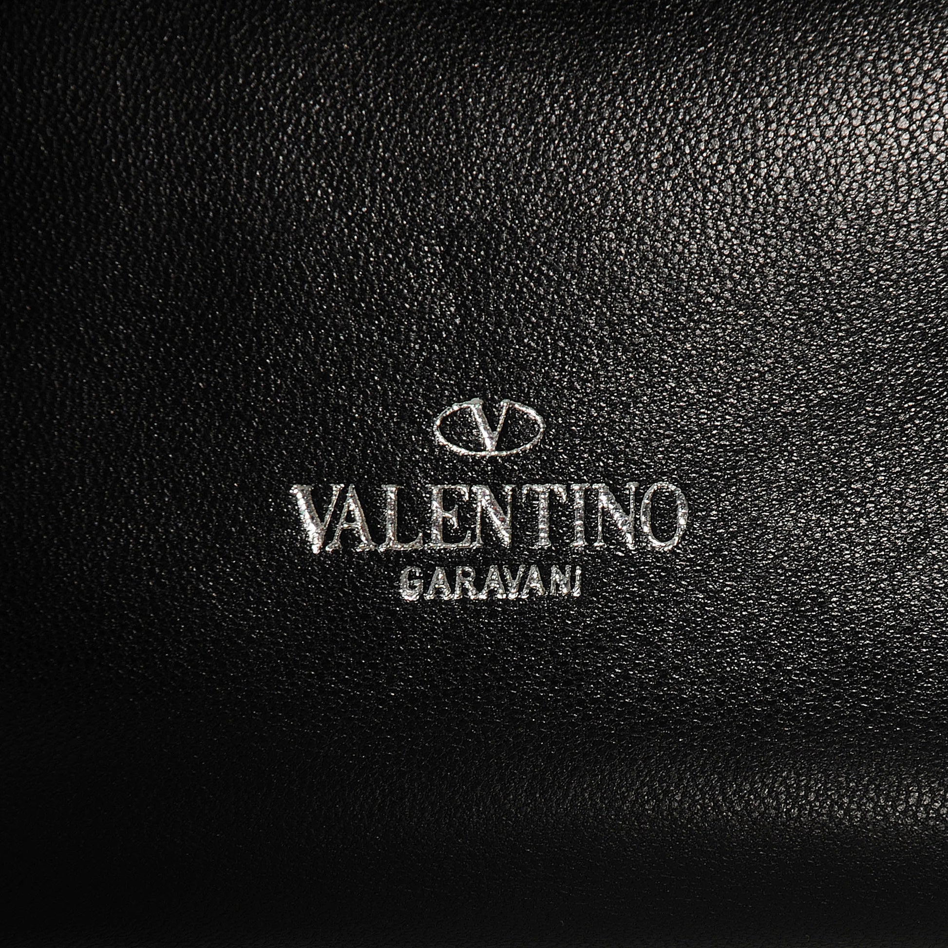 Valentino Garavani Nappa Crystal Encrusted Studs Va Va Voom Shoulder Bag Black 13 of 16
