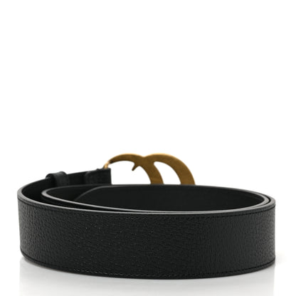 Gucci Textured Calfskin Double G 40mm Belt 85 34 Black 2 of 5