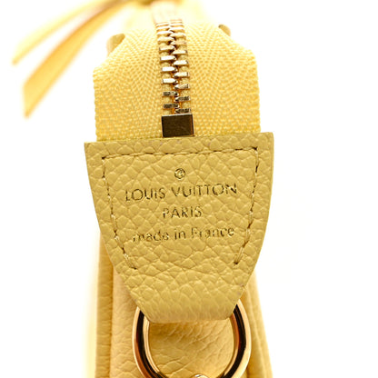 Louis Vuitton Empreinte Monogram Mini Pochette Accessories Lemon Curd Yellow 7 of 7