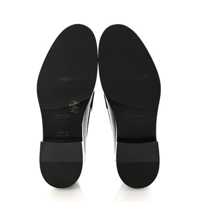 Hermes Calfskin Womens Hot Loafer 38 Black 6 of 9