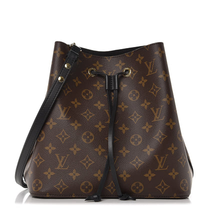 Louis Vuitton Monogram Neonoe MM Black 1 of 7