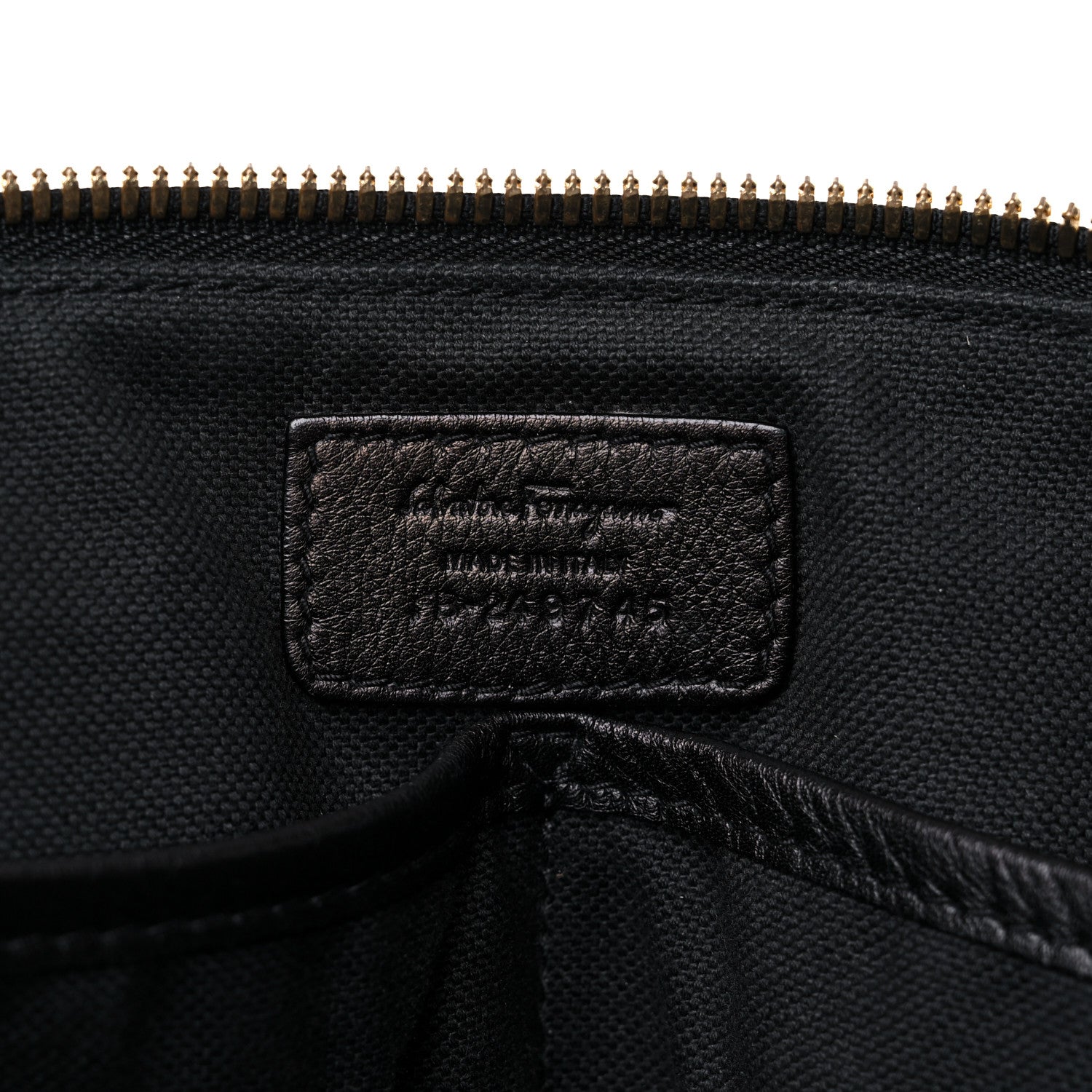 Salvatore Ferragamo Calfskin Tote Black 6 of 15