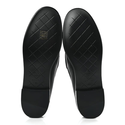 Chanel Lambskin Quilted CC Turnlock Loafers 41 Black 5 of 10