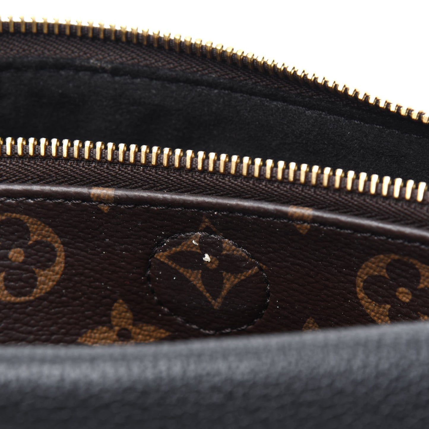 Monogram Twice Pochette Black
