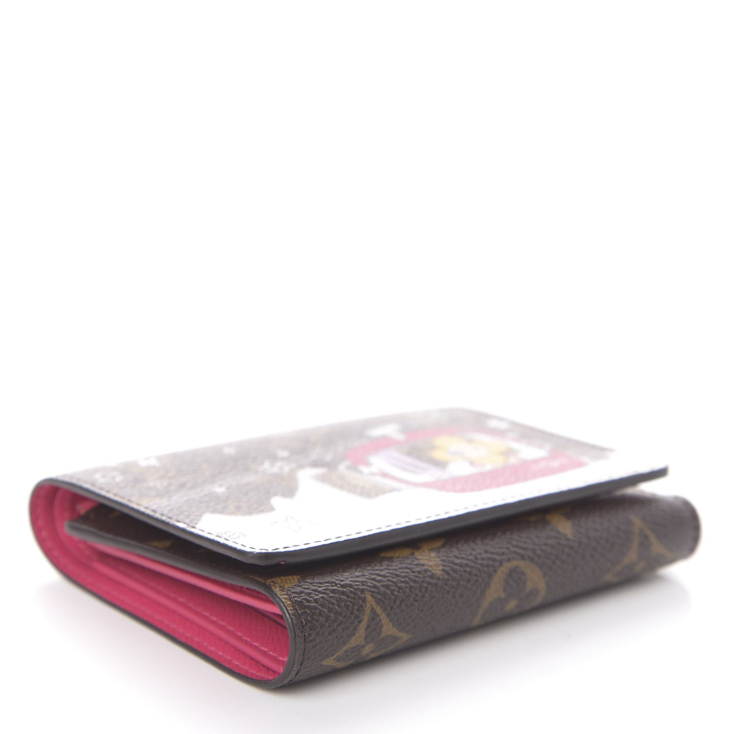 Monogram 2019 Christmas Animation Victorine Wallet Fuchsia