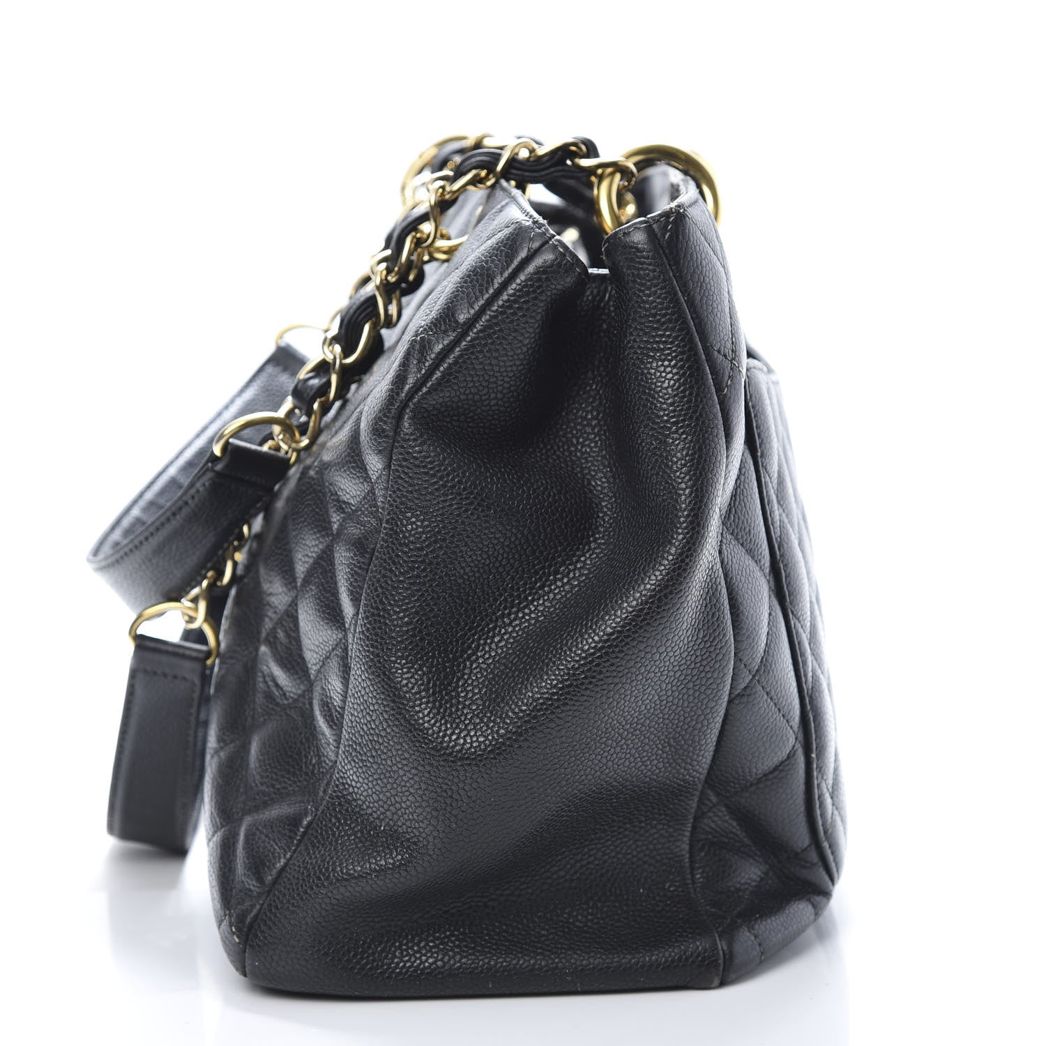 Chanel Caviar Quilted Grand Shopping Tote GST Black 20 of 24
