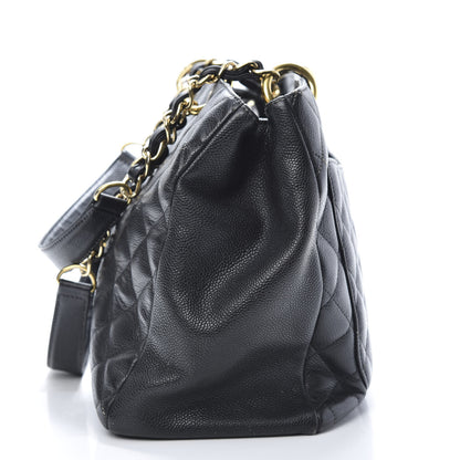 Chanel Caviar Quilted Grand Shopping Tote GST Black 20 of 24