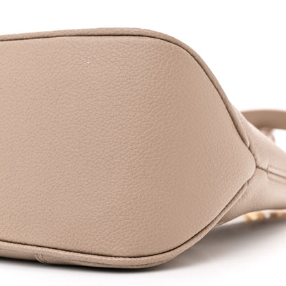 Louis Vuitton Empreinte Monogram Giant Boulogne NM Dove Cream 9 of 10
