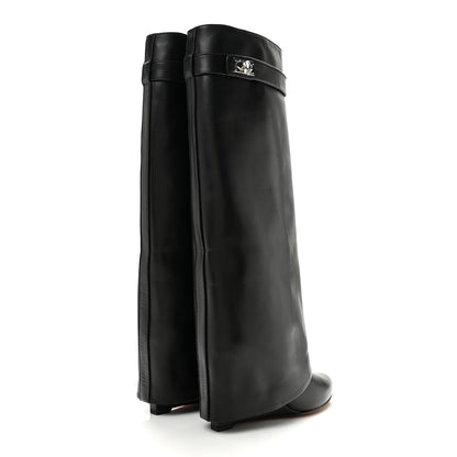 Givenchy Calfskin Shark Lock Pant Boots 39.5 Black 5 of 9