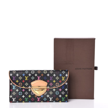 Louis Vuitton Monogram Multicolor Eugenie Wallet Black Grenade 8 of 8