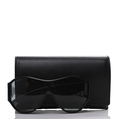 Chanel Acetate Quilted CC Sunglasses 5426 Black 8 of 8