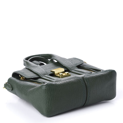 3.1 Phillip Lim 3.1 Textured Calfskin Mini Pashli Satchel Jade 4 of 10