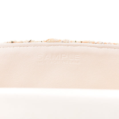 Chanel Tweed Quilted Mini Rectangular Flap Off White 15 of 15
