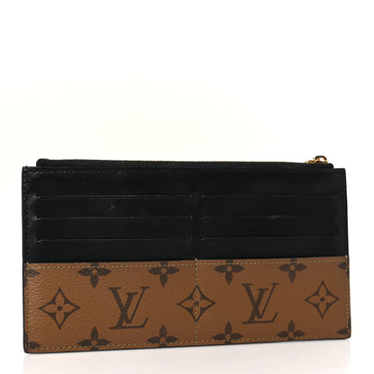 Louis Vuitton Reverse Monogram Slim Purse 3 of 11