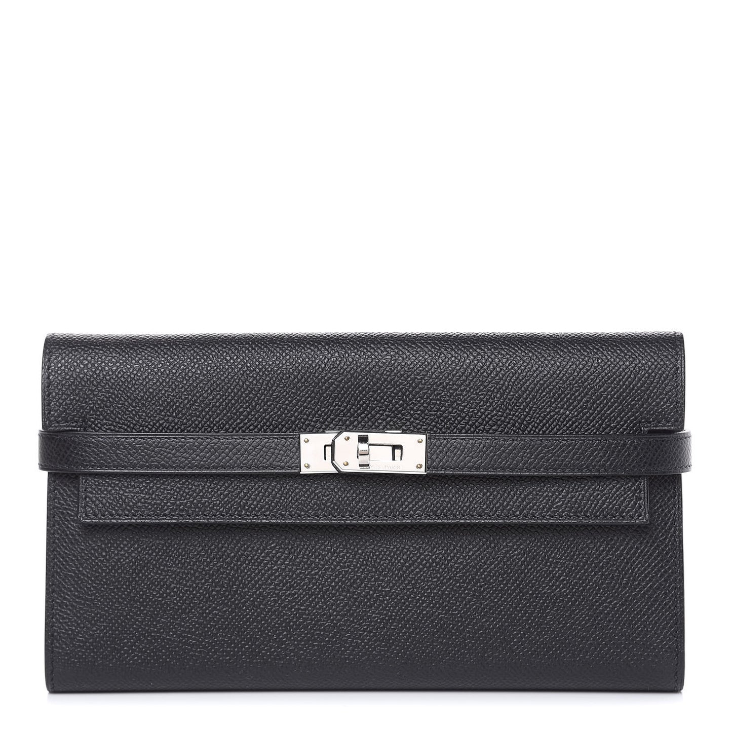 Epsom Kelly Longue Wallet Black