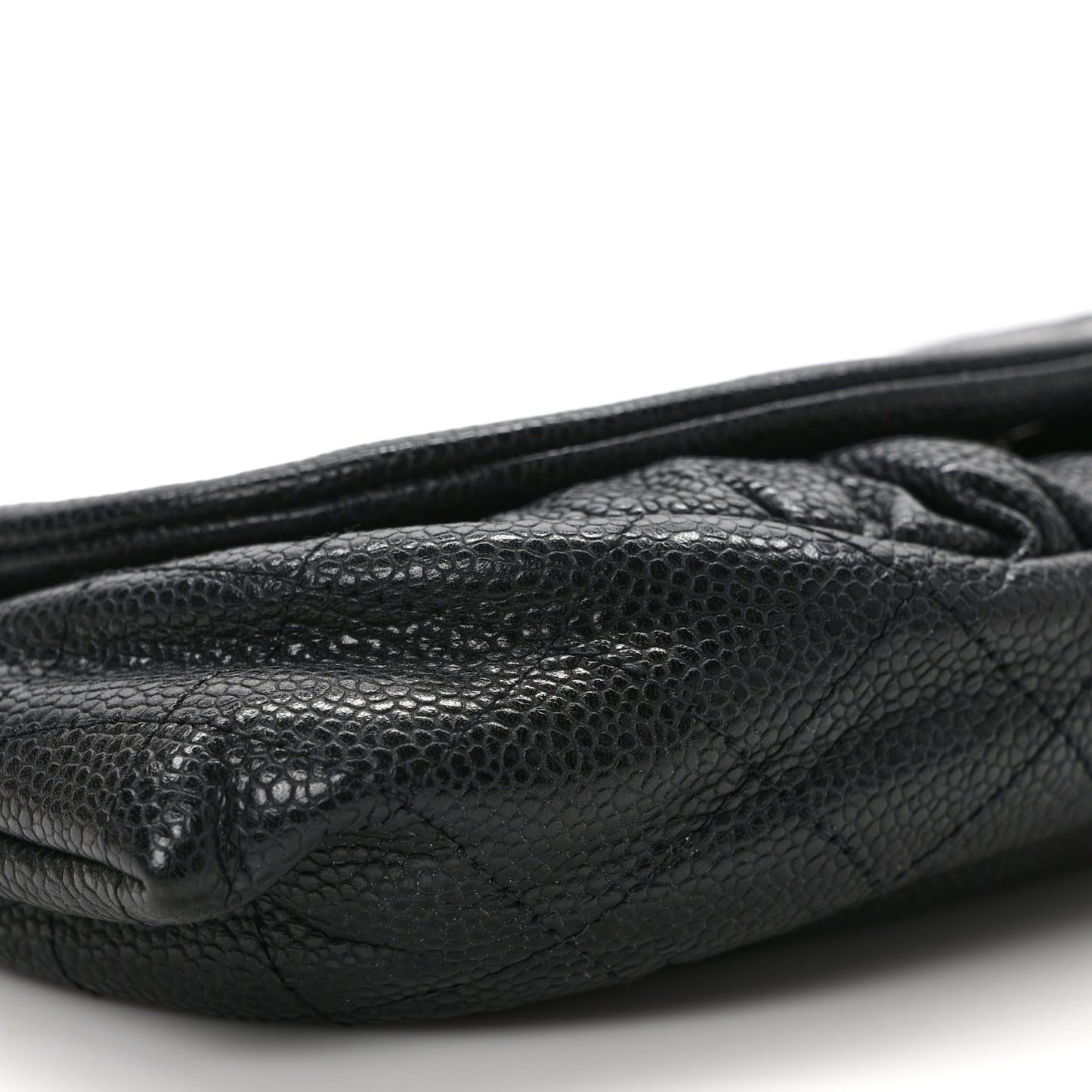 Caviar Half Moon Wallet On Chain WOC Black