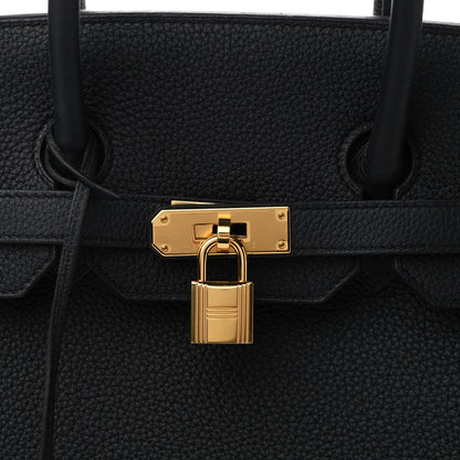 Hermes Togo Birkin 35 Black 9 of 12